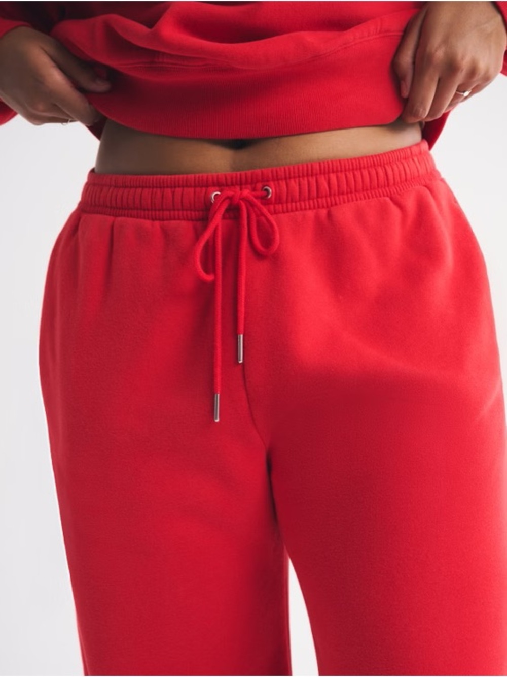 Abercrombie Women’s Sunday Hoodie and High Rise  Sunday Wide Leg Sweatpants - Picture 14 of 14